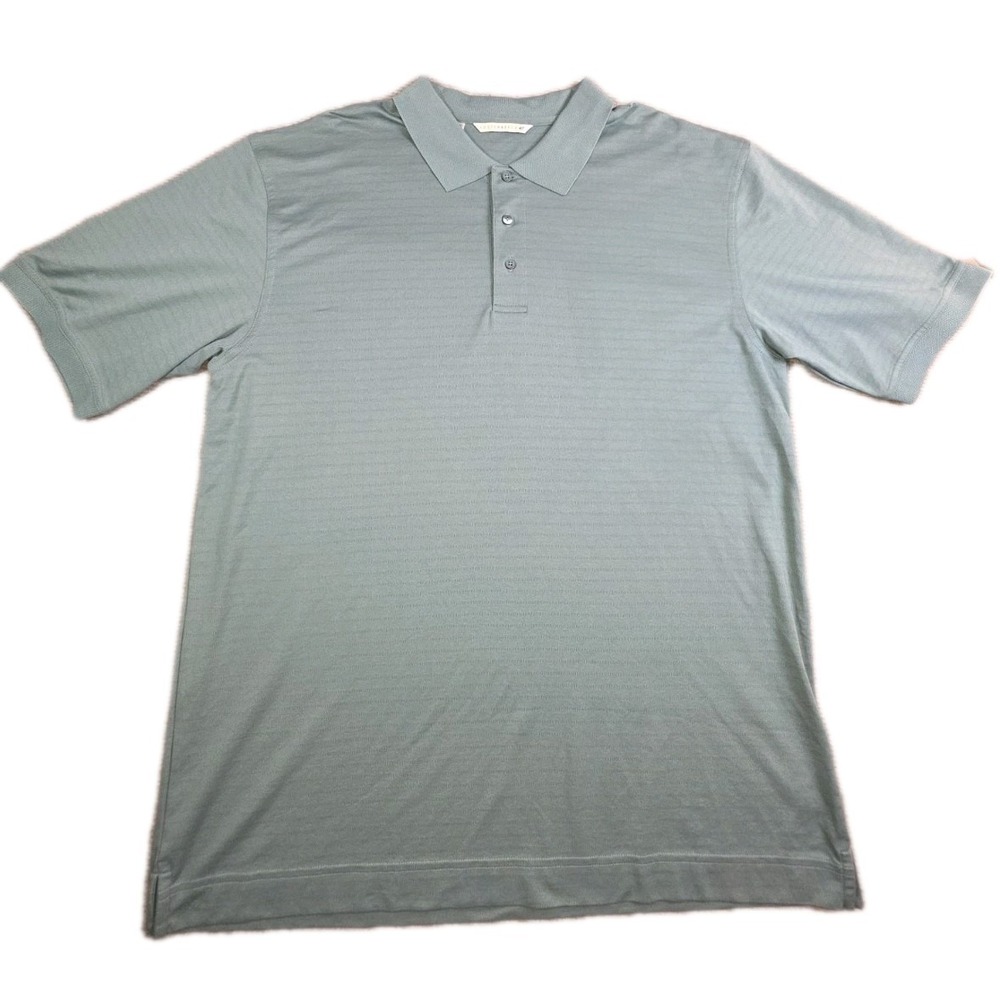 Cutter & Buck Golf Preppy Sport Professional Polo Pima Cotton Rib Style Size XXL